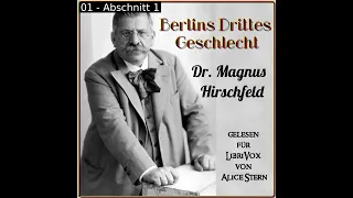 Berlins Drittes Geschlecht by Magnus Hirschfeld read by AliceStein | Full Audio Book