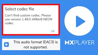 1.49.0 ARMv8 NEON Codec || EAC3 audio not supported Mx Player | custom codec 1.49.0 arm v8 neon