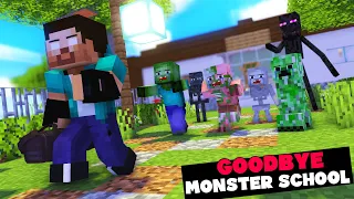 Minecraft, Goodbye Monster School - A very sad Animation