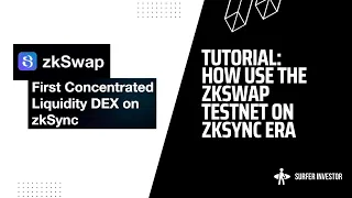 [Testnet] First concentrated liquidity on ZKSync Era - ZkSwap 🪂 👀