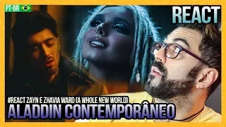 REAGINDO a ZAYN, Zhavia Ward - A Whole New World (End Title) (From "Aladdin")