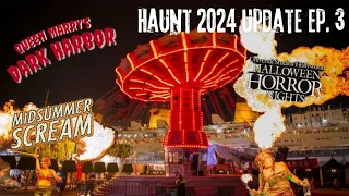 DARK HARBOR 2024, MIDSUMMER SCREAM, AND HHN! | Haunt 2024 Update Episode 3