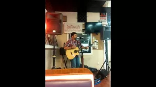 Wil Guyton sings Take It Easy at Good Times Cafe, Angier