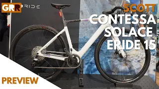 Scott Contessa Solace Gravel eRIDE 15 | Preview | Gravel eléctrica con el nuevo Sram Apex AXS