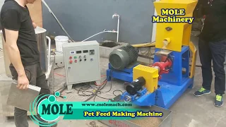 Dry Pet Food Processing Line / Dog Food/ Cat Food Making Machine