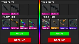What Do People Offer For DARK SET? (MM2)