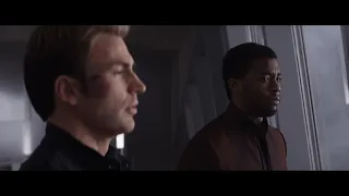Steve Rogers & T'Challa Wakanda Scene Captain America: Civil War   Movie CLIP HD