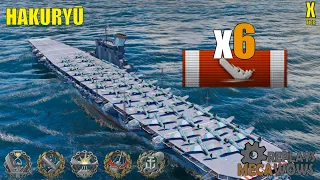 Hakuryu 6 Kills & 242k Damage | World of Warships Gameplay