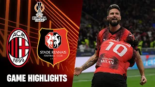 🔴 AC Milan vs Rennes - Europa League 2023/24 | Game Highlights