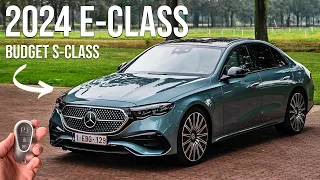 New 2024 Mercedes E-Class | POV drive & walkaround