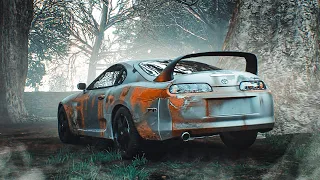 НАШЁЛ ЗАБРОШЕННУЮ TOYOTA SUPRA И ВОССТАНОВИЛ ЕЁ! (FORZA HORIZON 4 С РУЛЁМ)