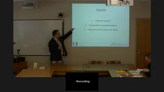 02/10/2017 Tocquevlle Lecture - Stefan Kolev: “Ordoliberalism and the Austrian School"