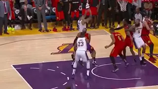 Tyson Chandler Gets Block to Close OUT Game Against Hawks! 2018-2019 NBA SEASON