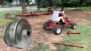 Can You Put a Torque Converter On a Pulley Swapped Lawnmower?