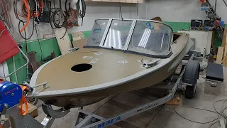 HERE'S HOW YOU CAN UPGRADE YOUR BOAT! Assembly of the Ob-1 after major repairs