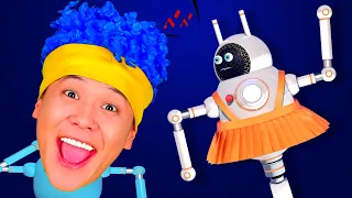 Robot Nanny | D Billions Kids Songs