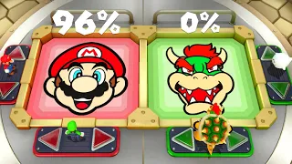 Super Mario Party - Heroes vs Villains Minigame Battle