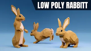 How to Create, Rig & Animate a Low Poly Rabbit