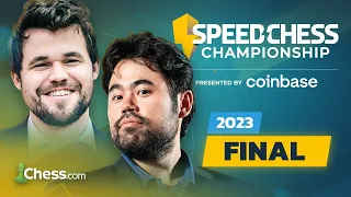 Magnus v Hikaru! GOATs Meet Again 2nd Year in a Row! Speed Chess Championship 2023 Final !coinbase