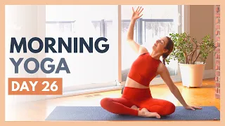 DAY 26: FREEDOM - 10 min Morning Yoga Stretch – Flexible Body Yoga Challenge