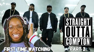 🥹💿 Alexxa Reacts to STRAIGHT OUTTA COMPTON 🎧🎵 | Part 2/2 | New NWA fan! | Movie Commentary