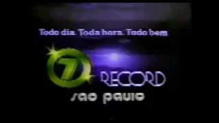(RARIDADE) Vinheta TV Record (TEMA DA BORBOLETA, 1980-1981)