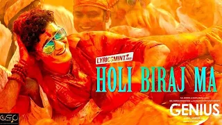 Holi Biraj Ma || Sa ra ra ra || Holi song || genius || Utkarsh , Ishita || New song holi || new song