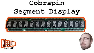 Serial Segment Displays - Cobrapin 2/3 - MPF Hardware Series