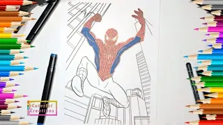 Spider Man Coloring Adventure : Colorful Creations