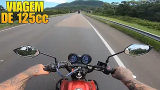 VIAGEM DE FACTOR 125cc | Rodovia o Tempo Todo