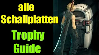 Final Fantasy VII Remake Sammelfreak Trophy Guide - alle 31 Schallplatten Locations im Video deutsch