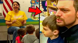 4-year-old Reveals Father’s Secret At School. Then Teacher Rushes To Her Phone And Demands Answers