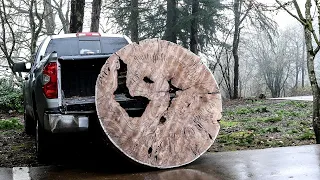 Giant Round Epoxy Table - Silent Project