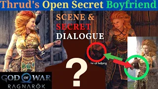 Thor's Daughter's Boyfriend in the Next God of War - Scene and Secret Dialogue | God of War Ragnarök