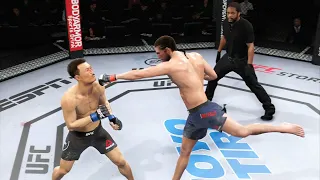 UFC Fight Night - Chan Sung Jung vs Brian Ortega UFC Featherweight | Full Fight Highlights (UFC 4)