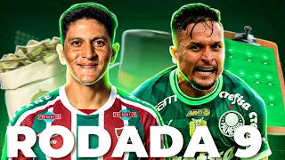 MELHOR TIME RODADA #9 CARTOLA FC 2023 - DICAS PARA FAZER +100 PONTOS