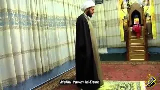 Shia Sheikh yasser al Habib praying   while cursing the Sahaba