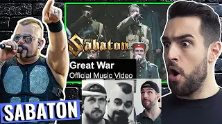 SABATON - Great War (Official Music Video)║REACTION!