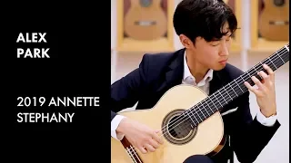 Assad's "Preludio e Toccatina" from "Aquarelle" played by Alex Park on a 2019 Annette Stephany