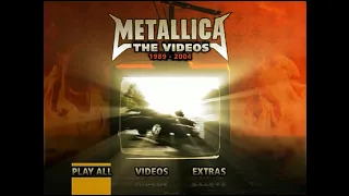 Menu DVD | Metallica The Videos 1989-2004