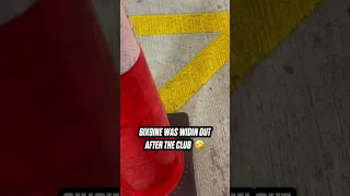 6ix9ine Jumps On His Car After The Club 🤣