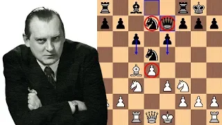 A Knight's Dream Home | Alexander Alekhine vs Emanuel Lasker 1934