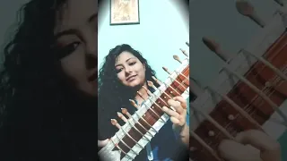 Tu hi re। sitar cover