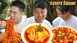 Eating extra spicy noodles丨Eating Spicy Food and Funny Pranks丨 Funny Mukbang丨TikTok Video