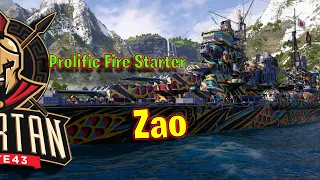 Meet The Zao! Legendary Japanese Cruiser (World of Warships Legends)