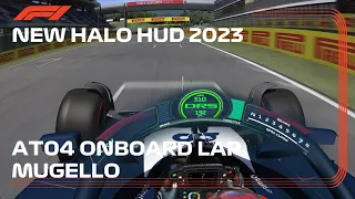 New Halo Hud F1 2023 - Assetto Corsa AT04 Onboard Mugello
