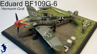 Eduard BF-109G-6 Hermann Graf 1:48 scale Full Build