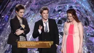 Robert Pattinson, Bryce Dallas Howard and Xavier Samuel wins the best fight