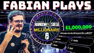 Fabian Plays Rainbow 6 Siege Who Wants to be a Millionaire