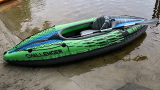 Can an Inflatable Kayak Really Work? | Intex Challenger K1 Kayak | Kayaking Adventure